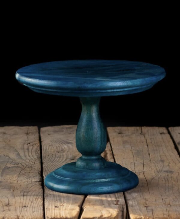 Vintage Wooden Cake Stand - Image 3