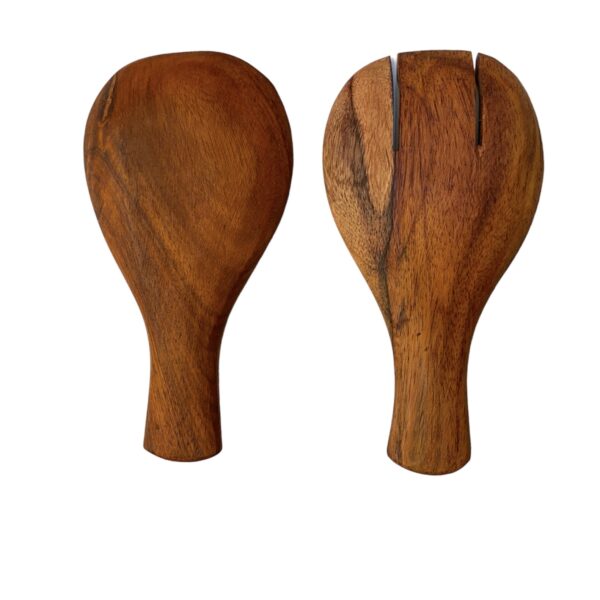 Wooden Fork & Spoon Set - Image 2