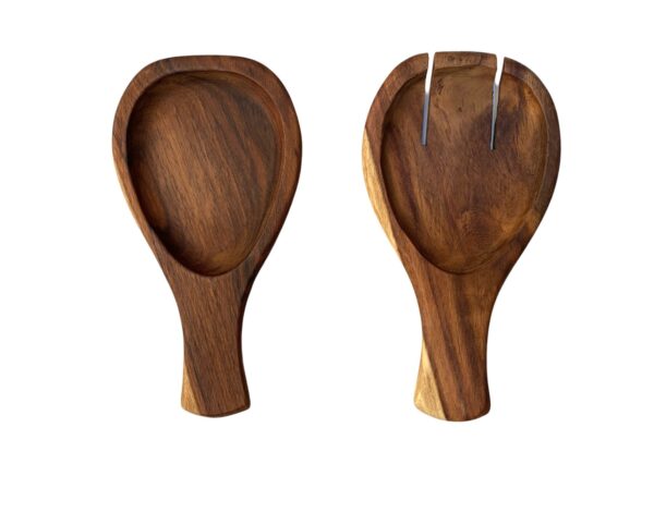 Wooden Fork & Spoon Set